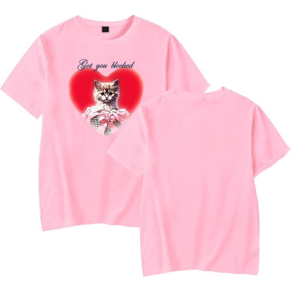 SABRINA CARPENTER Got You Blocked Kitten Tee, Size 4X New without Tag MSRP $65